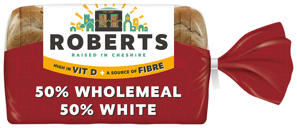 50% White 50% Wholemeal Flour